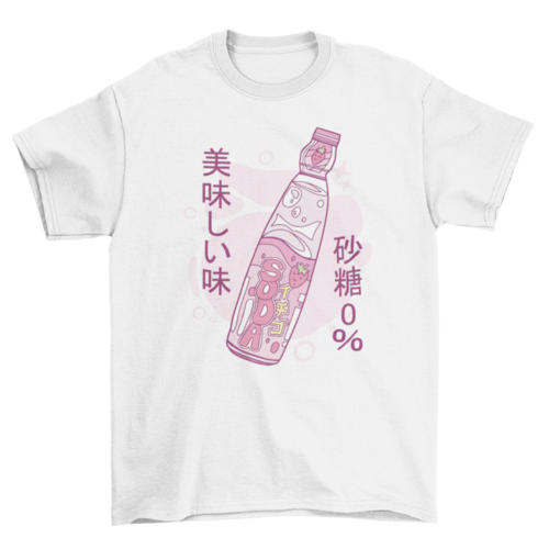Japanese soda t-shirt design