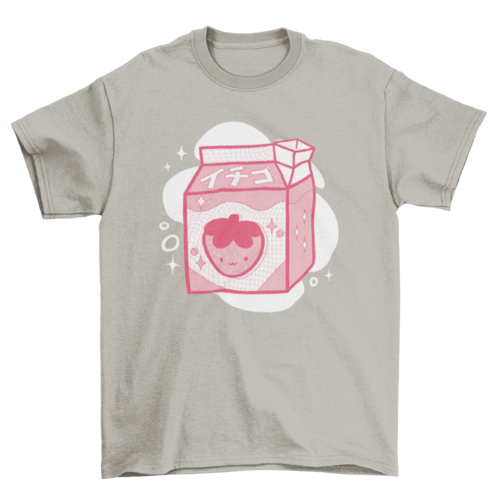 Japanese strawberry milk t-shirt