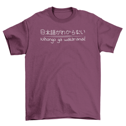 Don't understand japanese t-shirt