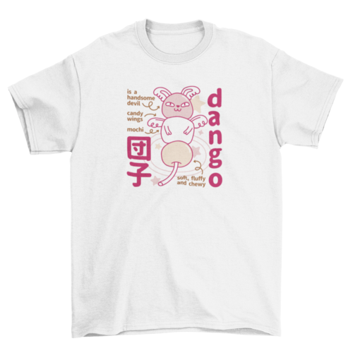 Japanese dango monster t-shirt