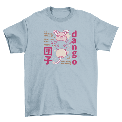 Japanese dango monster t-shirt