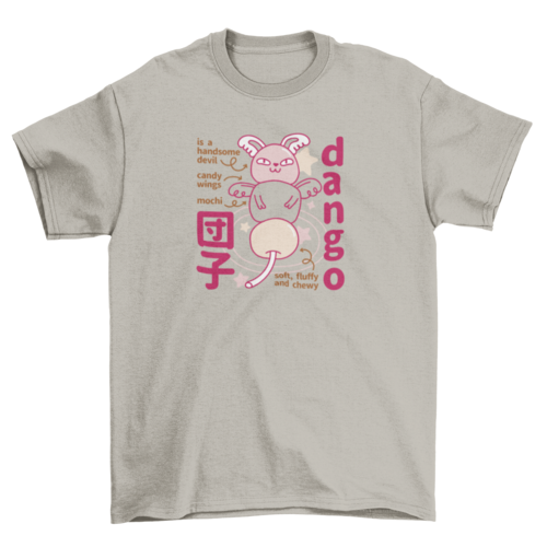 Japanese dango monster t-shirt