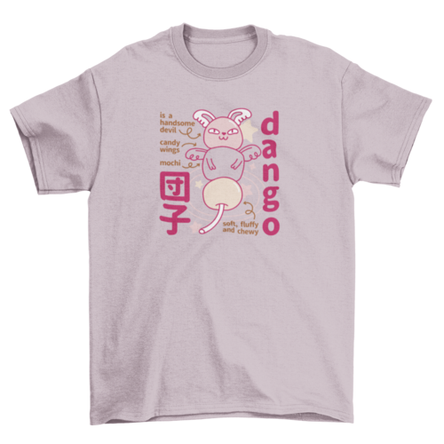 Japanese dango monster t-shirt