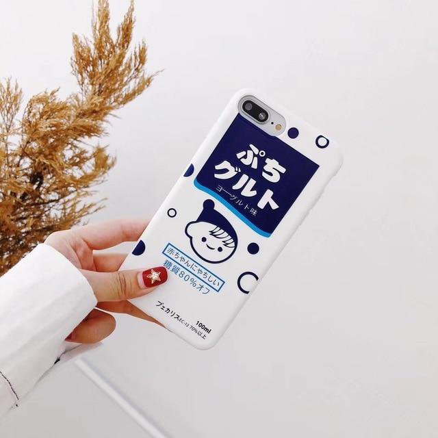 Cute Japanese Strawberry Milk Girl Phone Case
