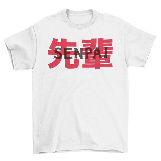 Japanese senpai t-shirt