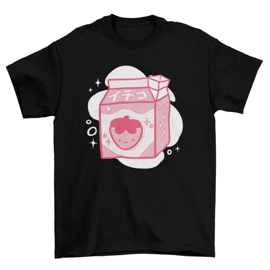 Japanese strawberry milk t-shirt