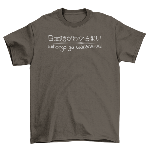 Don't understand japanese t-shirt