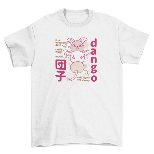 Japanese dango monster t-shirt