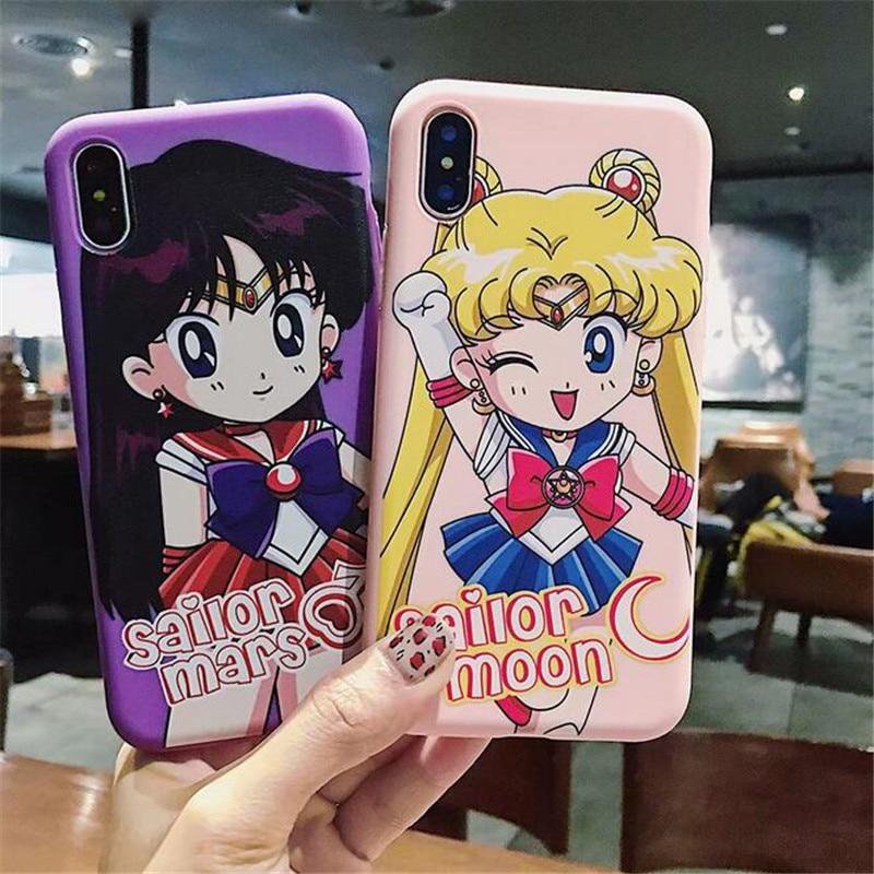 Japanese Anime Cartoon Sailor Moon Phone Case