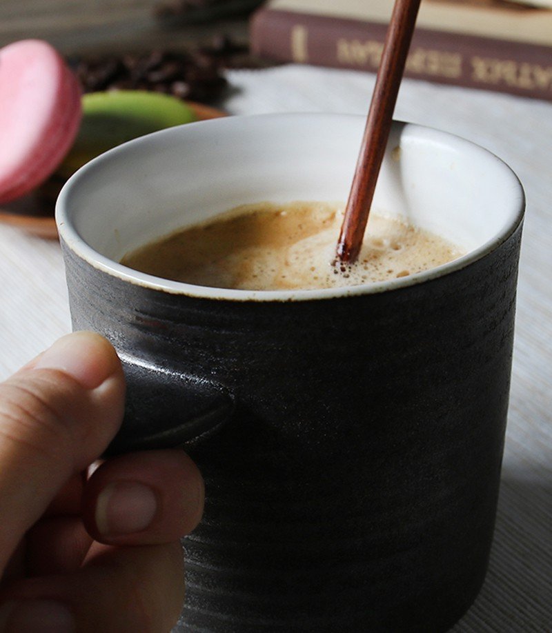 Handmade Creative Japanese Pottery Milk Cup