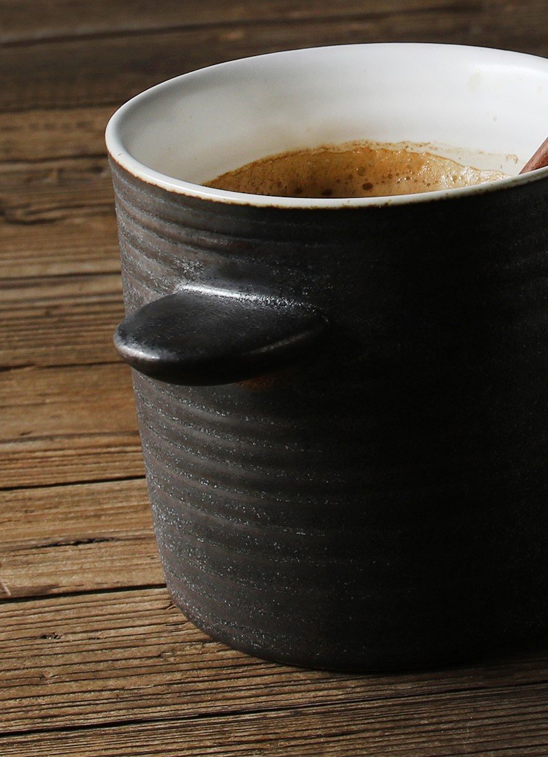 Handmade Creative Japanese Pottery Milk Cup
